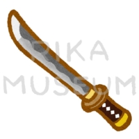 Japanese sword 日本刀のイラスト
