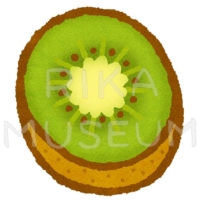 美味しそうなキウイのイラスト