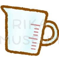 計量カップのイラスト