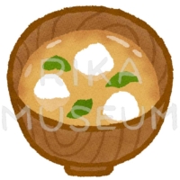 お味噌汁のイラスト