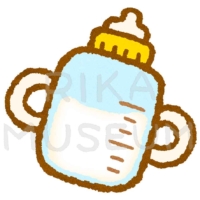 哺乳瓶のイラスト
