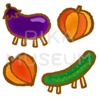 精霊馬のイラスト