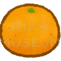 美味しそうなオレンジのイラスト