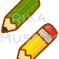 可愛い鉛筆のイラスト