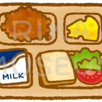 刑務所の食事のイラスト