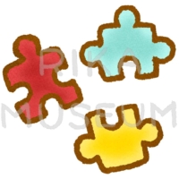 パズルのピースのイラスト