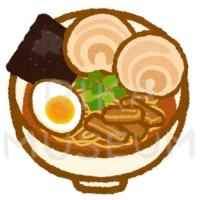 醤油ラーメンのイラスト