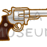 リボルバーのイラスト