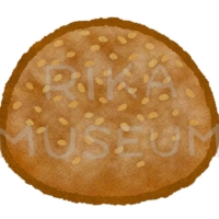 Rye bread ドイツの美味しそうなライ麦パンのイラスト