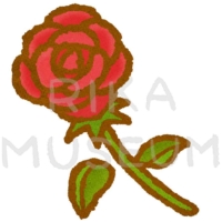 バラの花イラスト