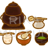 茶道のイラスト