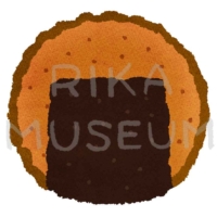 Japanese rice cracker お煎餅のイラスト