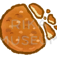 Japanese rice cracker お煎餅のイラスト