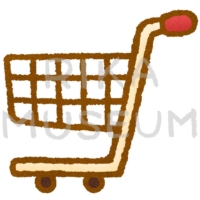 買い物カートのイラスト