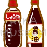 お醤油のイラスト