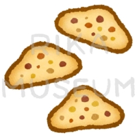 美味しそうなシュトレンのイラスト