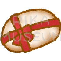 美味しそうなシュトレンのイラスト