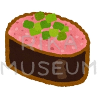 Minced tuna sushi ネギトロ寿司の軍艦巻き