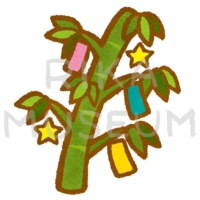 The Star Festival on July 7 七夕のイラスト