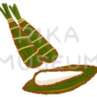 端午の節句のちまきのイラスト