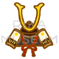 端午の節句の兜のイラスト