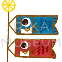 鯉のぼりのイラスト