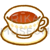 シンプルで可愛い紅茶のイラスト