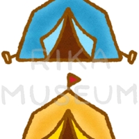 テントのイラスト