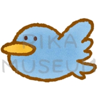 青い鳥のイラスト