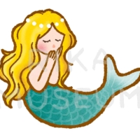 人魚姫のイラスト