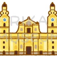Theatine church ドイツのミュンヘンにあるテアティナー教会のイラスト