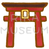 鳥居のイラスト