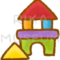 Blocks 可愛い積み木のイラスト