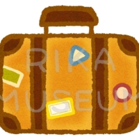 旅行トランクのイラスト