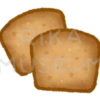 ドイツのライ麦パンのフォルコルンブロートのイラスト