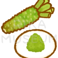 わさびのイラスト
