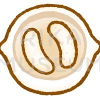 White sausages ミュンヘン名物の白ソーセージのイラスト