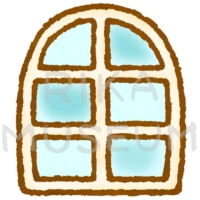 シンプルな窓のイラスト