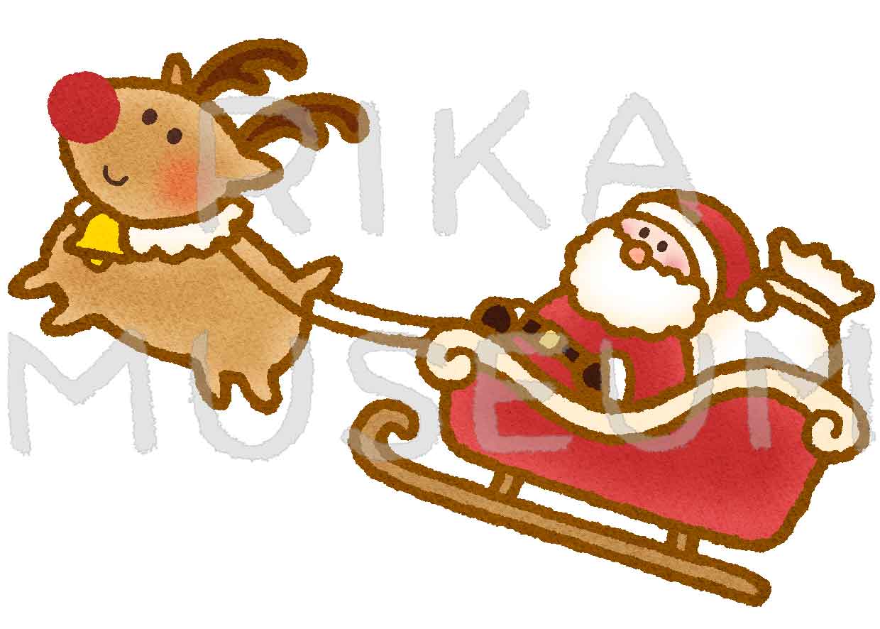 新しい到着 イラストはんこ3352 クリスマス サンタ ソリ 雪だるま 星空 トナカイ 印鑑 印章 スタンプ